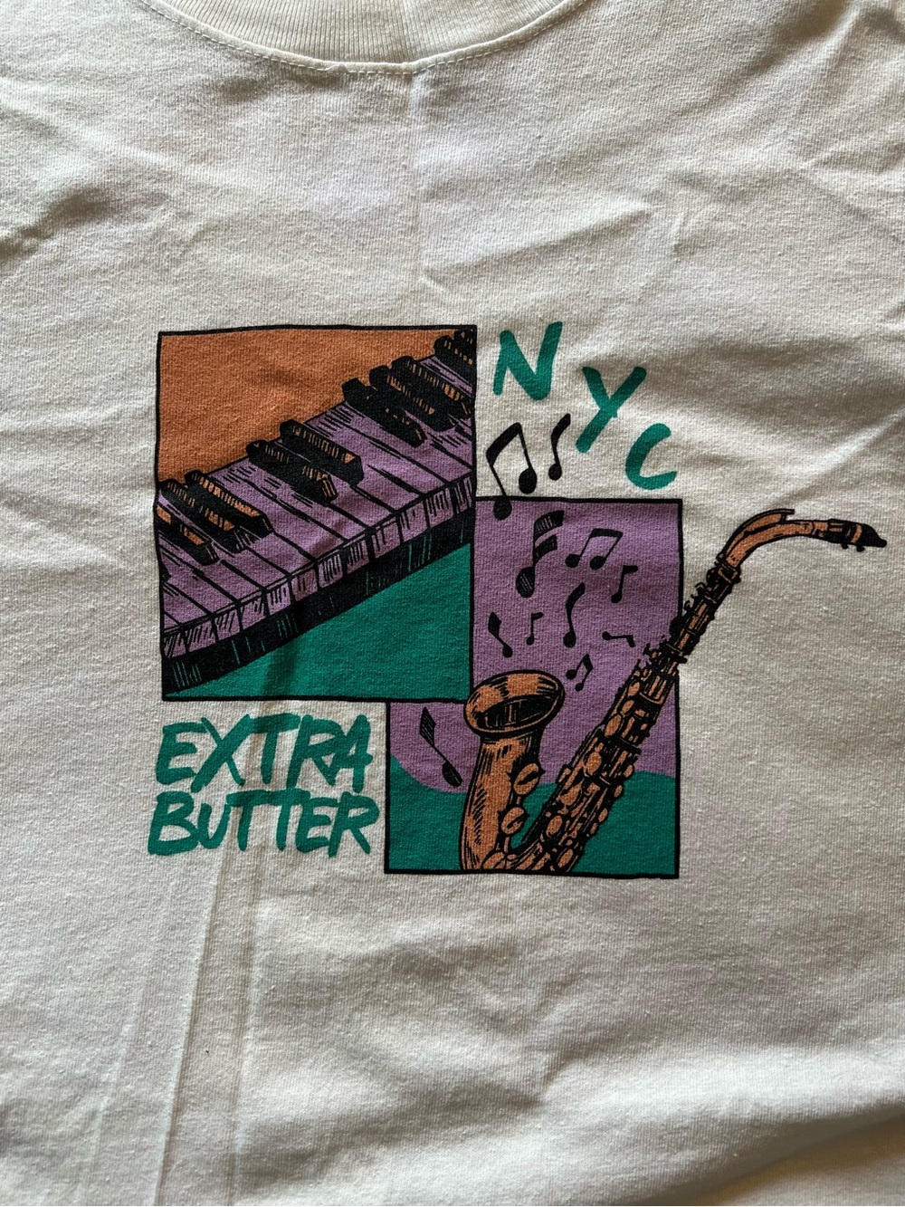 Extra Butter NYC Graphic Tee Mens XL